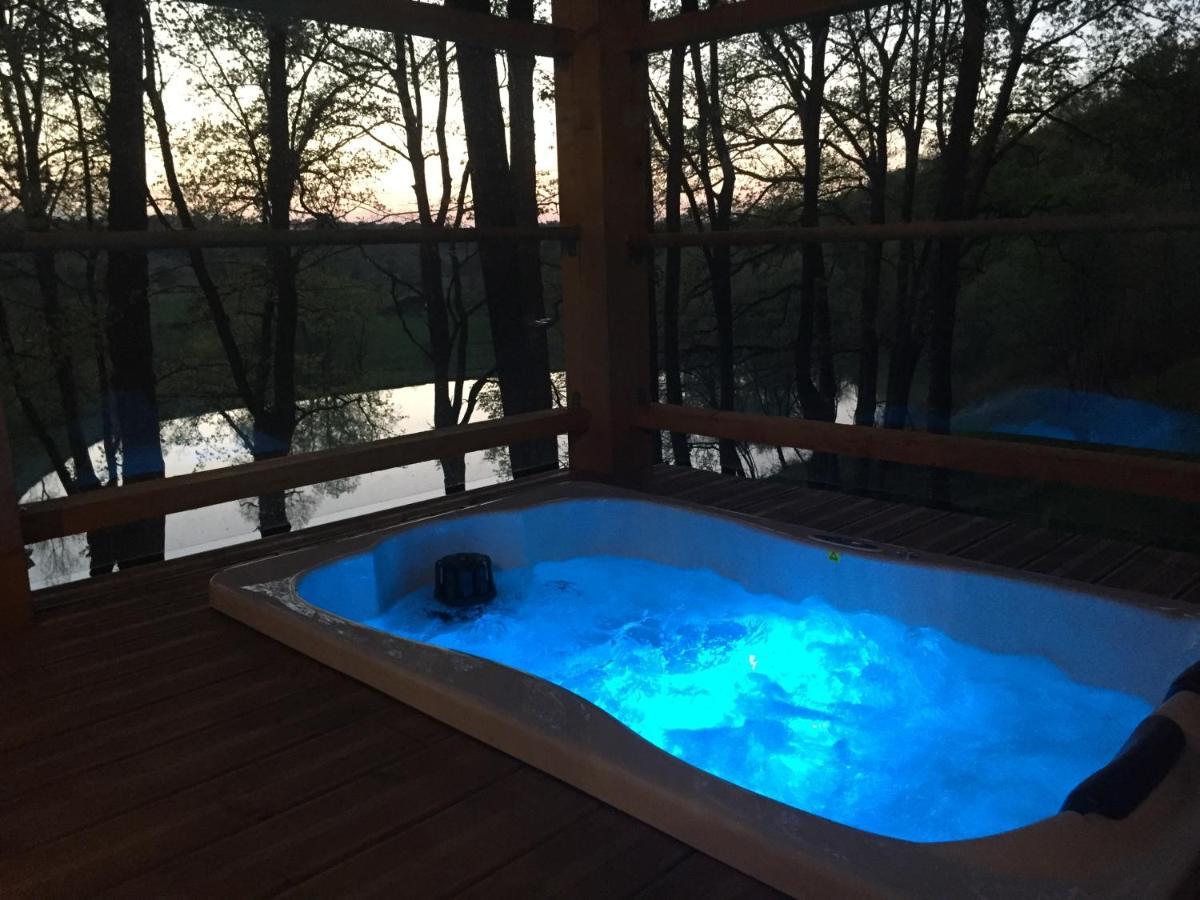 Les Cabanes Du Lac - Spa - Petit Dejeune - Cabane Du Frene & Cabane Du Chene Premium Sevignacq Экстерьер фото